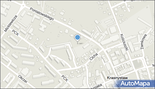 Paczkomat InPost KSW04M, Poniatowskiego 15a, Krasnystaw 22-300