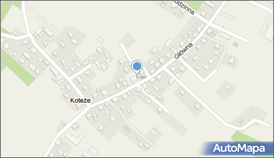 Paczkomat InPost KTE01M, Główna 26, Koteże 83-200