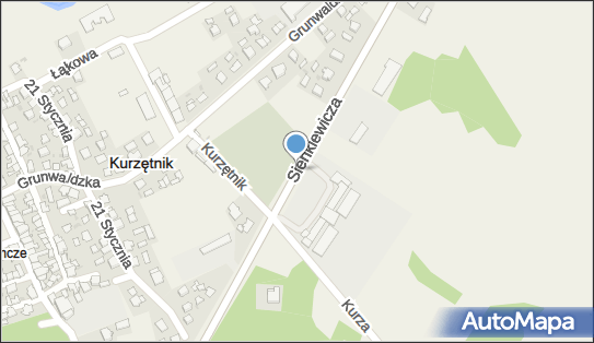 Paczkomat InPost KTK01BAPP, Sienkiewicza Henryka 29, Kurzętnik 13-306