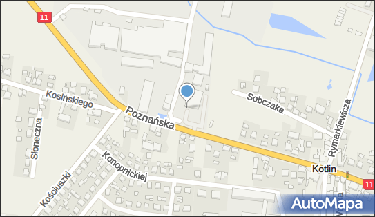 Paczkomat InPost KTL02A, Poznańska 42, Kotlin 63-220