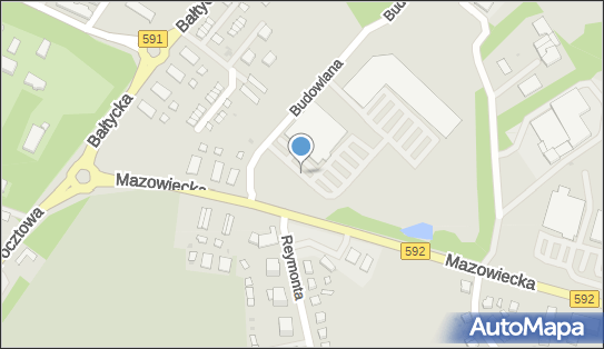 Paczkomat InPost KTR02N, Budowlana 13, Kętrzyn 11-400