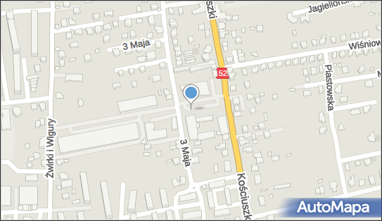 Paczkomat InPost KTY01M, Kościuszki 44, Kęty 32-650