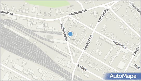 Paczkomat InPost KUT04M, Jagiellońska 5, Kutno 99-300