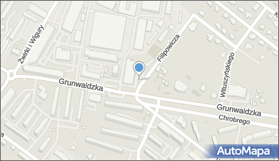 Paczkomat InPost KUT11M, Grunwaldzka 9, Kutno 99-300