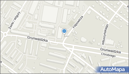 Paczkomat InPost KUT11M, Grunwaldzka 9, Kutno 99-300
