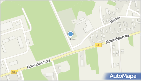 Paczkomat InPost KUU01BAPP, Nowodworska 72, Krubin 05-124