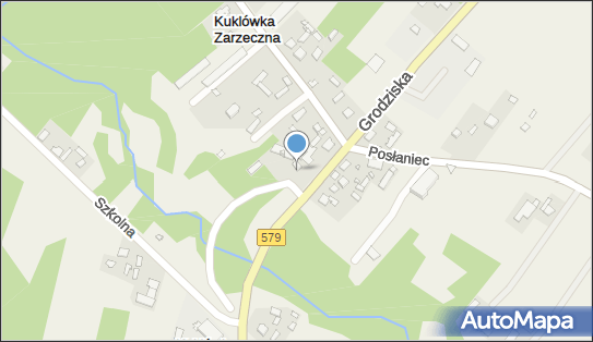 Paczkomat InPost KUZA01APP, Grodziska 7, Kuklówka Zarzeczna 96-325