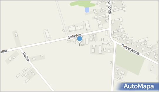 Paczkomat InPost KWQ01M, Szkolna 7b, Kobiele Wielkie 97-524