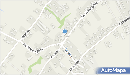 Paczkomat InPost KWS04M, Świętego Wawrzyńca 32, Kościelna Wieś 62-811