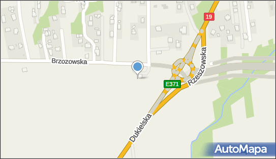 Paczkomat InPost KWY03M, Brzozowska 98, Krościenko Wyżne 38-422
