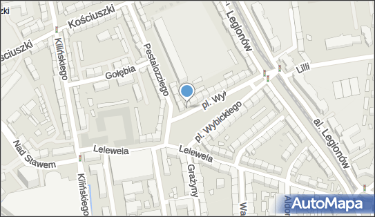 Paczkomat InPost KXL05M, Wybickiego 2C, Kowale 80-180