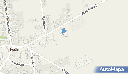 Paczkomat InPost KXN01BAPP, Emilii Sczanieckiej 2A, Kuślin 64-316