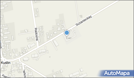 Paczkomat InPost KXN01M, E. Sczanieckiej 2, Kuślin 64-316