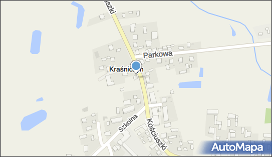 Paczkomat InPost KXY01M, Kościuszki 8, Kraśniczyn 22-310