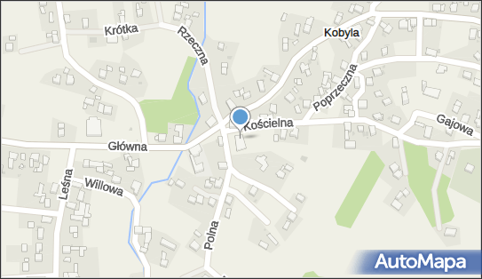 Paczkomat InPost KYL01M, Polna 1, Kobyla 44-285