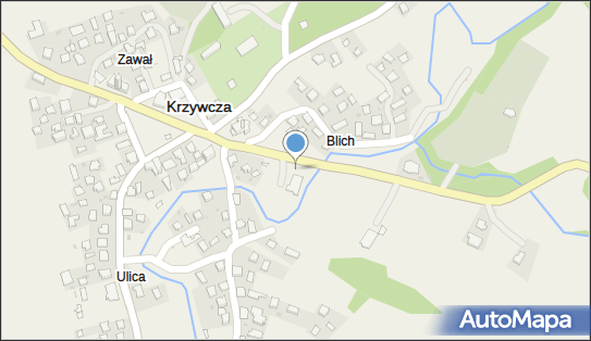 Paczkomat InPost KYV01M, Krzywcza 32, Krzywcza 37-755