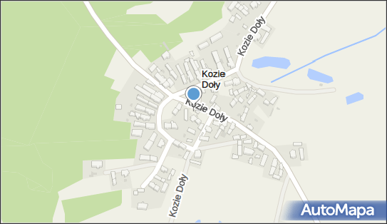 Paczkomat InPost KZDL01BAPP, Kozie Doły 32, Kozie Doły 67-240