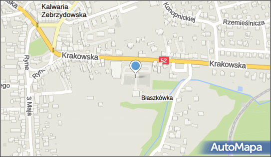 Paczkomat InPost KZE02M, Krakowska 18A, Kalwaria Zebrzydowska 34-130