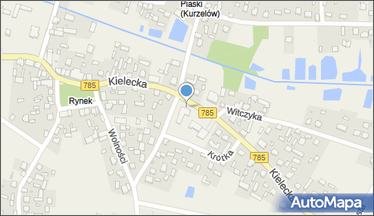 Paczkomat InPost KZL01M, Kielecka 72, Kurzelów 29-100