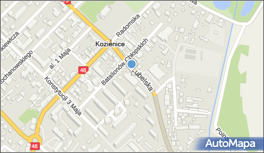 Paczkomat InPost KZN01N, Lubelska 6, Kozienice 26-900