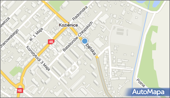 Paczkomat InPost KZN01N, Lubelska 6, Kozienice 26-900