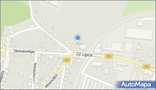 Paczkomat InPost KZW01M, 22 Lipca 1807 r. 1, Kożuchów 67-120