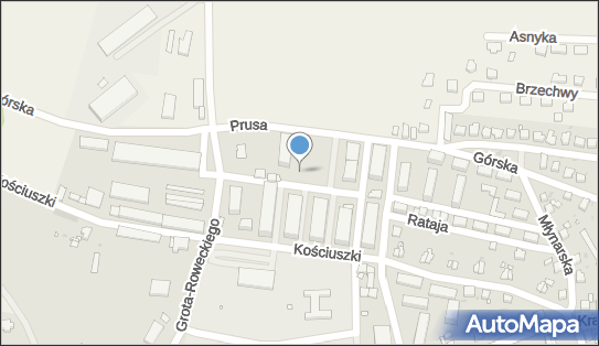 Paczkomat InPost KZW03M, Grota-Roweckiego Stefana, gen. 4d 67-120