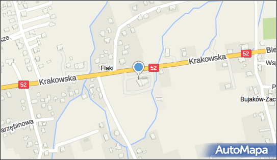 Paczkomat InPost KZY01BAPP, Krakowska 104, Kozy 43-340