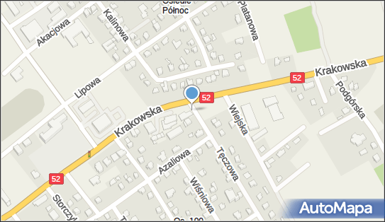 Paczkomat InPost KZY01N, Krakowska 42, Kozy 43-340