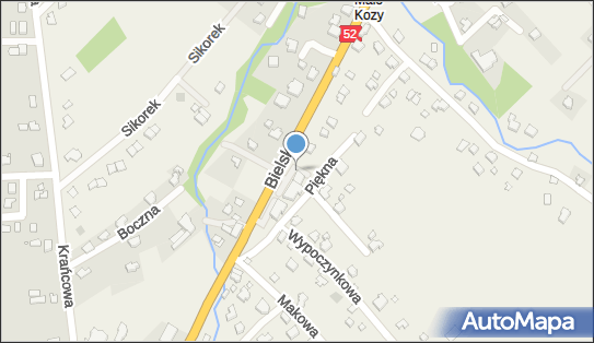 Paczkomat InPost KZY03M, Bielska 149, Kozy 43-340