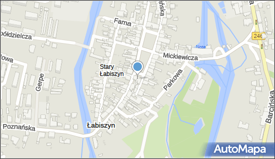 Paczkomat InPost LAB01N, pl 1000-lecia 14, Łabiszyn 89-210