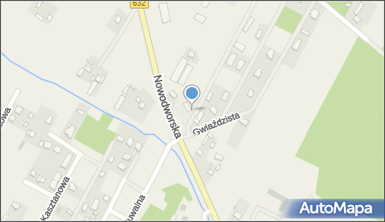 Paczkomat InPost LAJ01M, Nowodworska 130, Łajski 05-119