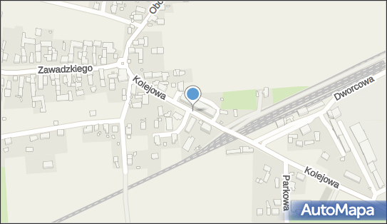 Paczkomat InPost LAM01N, Kolejowa 5, Łambinowice 48-316