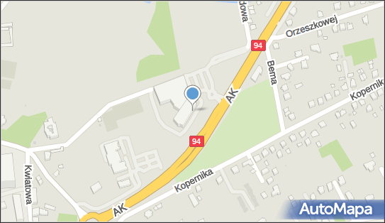 Paczkomat InPost LAN02M, Armii Krajowej 57, Łańcut 37-100