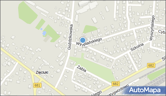 Paczkomat InPost LAP05M, Szkolna 35, Łapy 18-100