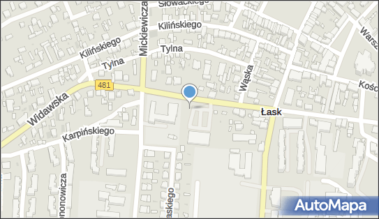 Paczkomat InPost LAS04M, Górna 9, Łask 98-100