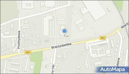 Paczkomat InPost LAS05M, Warszawska 93, Łask 98-100