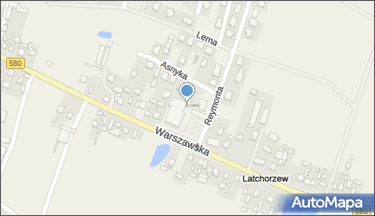 Paczkomat InPost LAT01A, Warszawska 214/216, Latchorzew 05-082