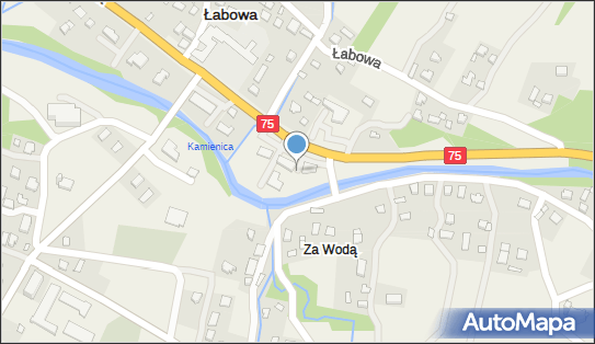 Paczkomat InPost LAW01G, Łabowa 253A, Łabowa 33-336