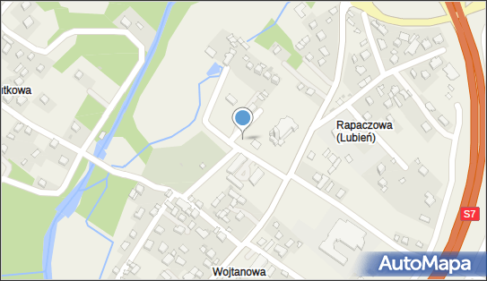 Paczkomat InPost LBE02M, Lubień 516, Lubień 32-433