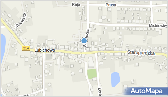 Paczkomat InPost LBH03M, Starogardzka 19, Lubichowo 83-240