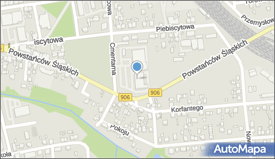 Paczkomat InPost LBN01M, Cmentarna 2, Lubliniec 42-700
