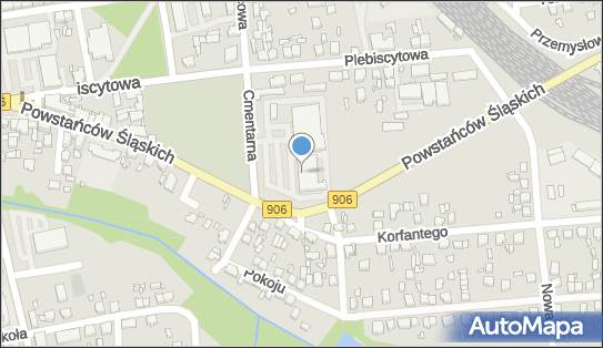 Paczkomat InPost LBN01M, Cmentarna 2, Lubliniec 42-700