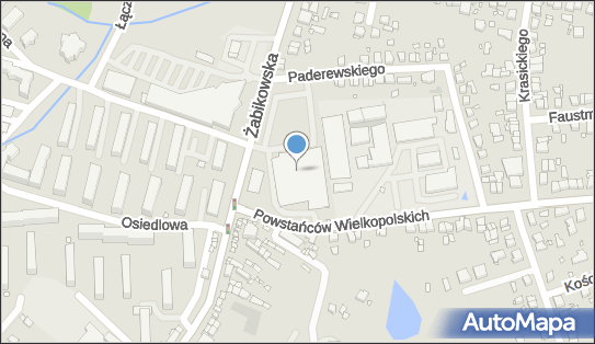 Paczkomat InPost LBO03A, Żabikowska 53B, Luboń 62-030