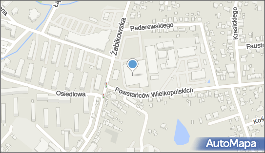 Paczkomat InPost LBO03A, Żabikowska 53B, Luboń 62-030