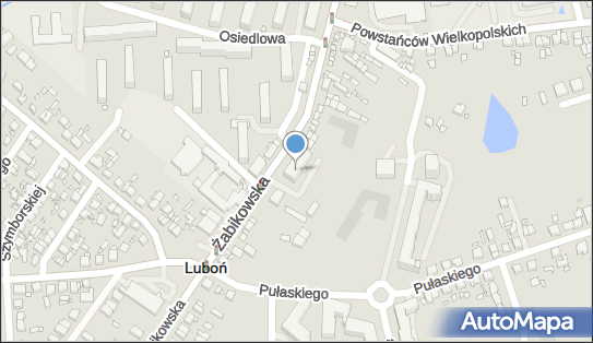 Paczkomat InPost LBO04M, Żabikowska 45, Luboń 62-030