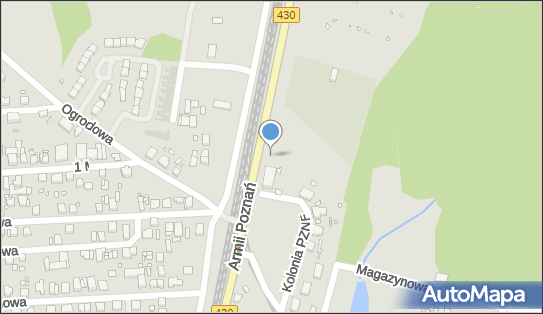 Paczkomat InPost LBO05A, Armii Poznań 51B, Luboń 62-030