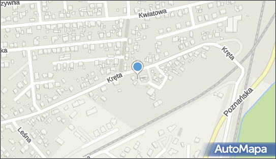 Paczkomat InPost LBO18M, Kręta 26, Luboń 62-030