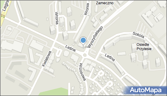 Paczkomat InPost LBU02HP, Leśna 13A, Lubin 59-300