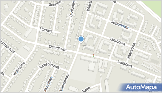 Paczkomat InPost LBU02N, Wierzbowa 25, Lubin 59-300